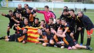Un professor del Col·legi Tecla Sala, a la fase final de la Copa de les Regions UEFA