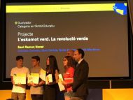 L'Eskamot Verd de l'escola Sant Ramon Nonat guanya el 1r premi Blanquerna Impulsa