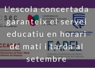 El nou calendari escolar