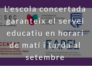 El nou calendari escolar