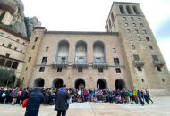 14.529 alumnes de l'Escola Cristiana han pujat al Monestir de Montserrat pel seu Mil·lenari